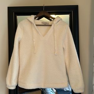 LOFT Fuzzy Fleece Hoodie